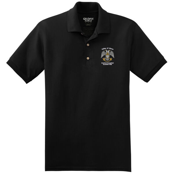 Valley of Akron 32nd Degree Embroidered - DryBlend ® 6 Ounce Jersey Knit Sport Shirt Thumbnail