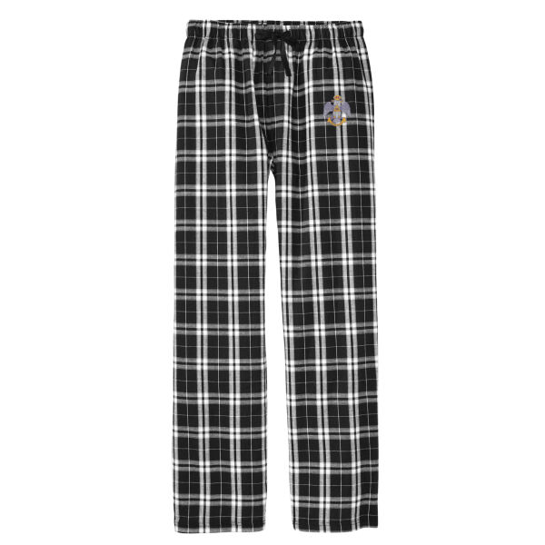 Valley Of Akron 33rd Degree Embroidered - Flannel Plaid Pant Thumbnail