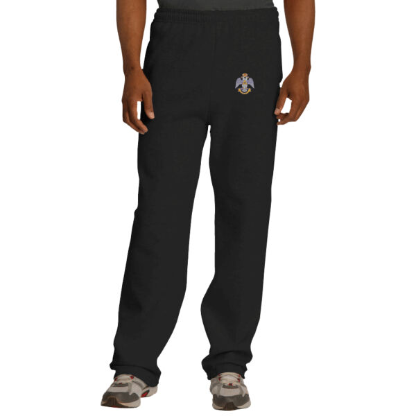 Valley Of Akron 33rd Degree Embroidered - NuBlend ® Open Bottom Pant with Pockets Thumbnail