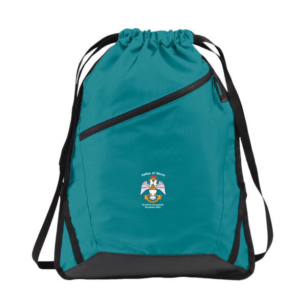 Valley Of Akron 33rd Degree Printed - Zip It Cinch Pack Thumbnail